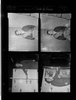 Boy Scout; Woman by freezer (4 Negatives) (September 21, 1957) [Sleeve 22, Folder f, Box 12]